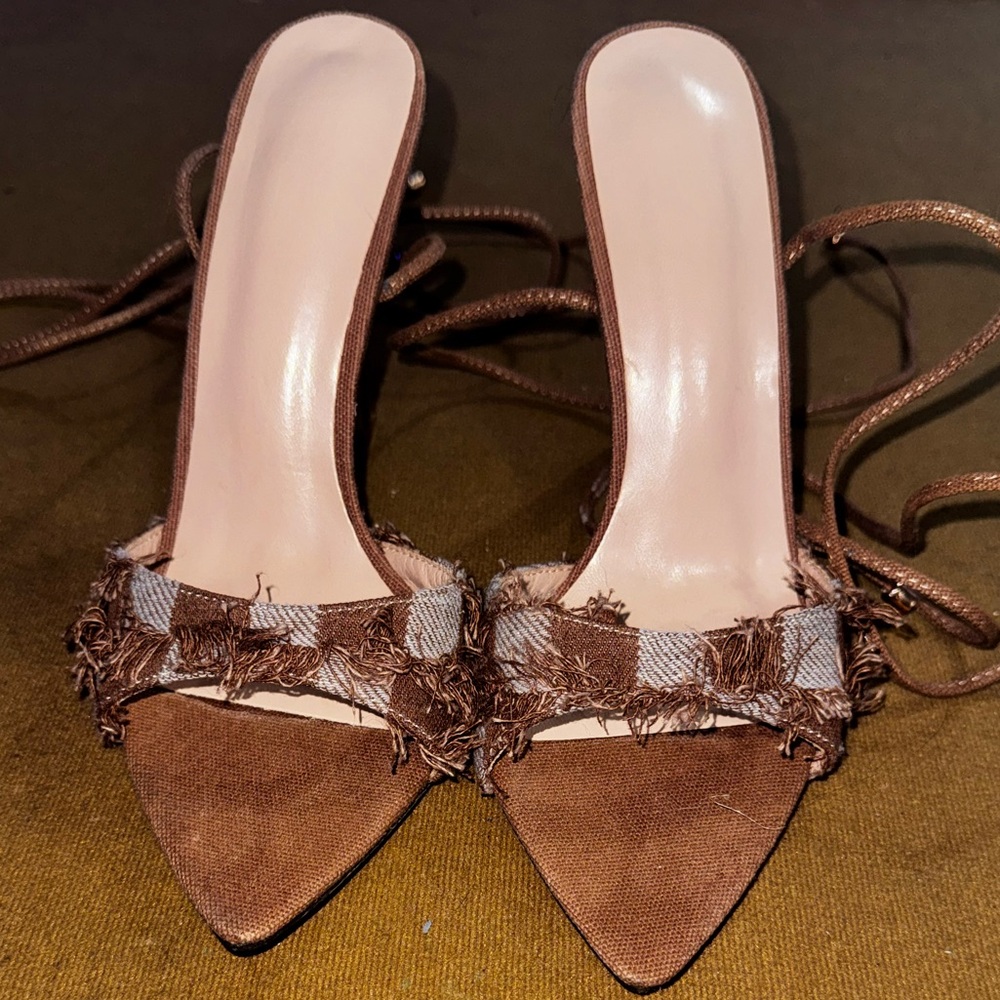 Elegant Brown Women's Heels